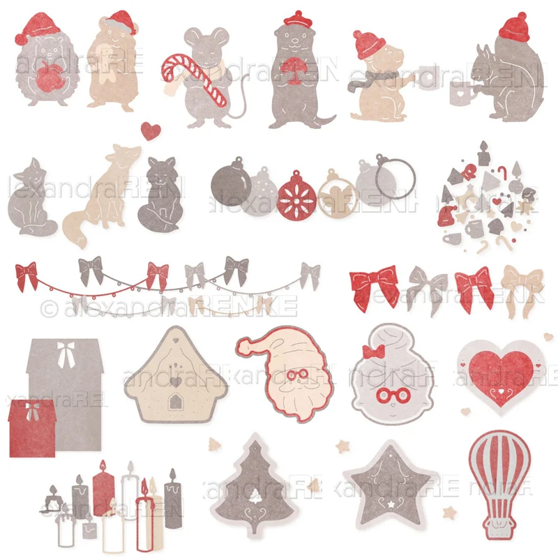 Kraft Box Candle - Piggy Craft metal cutting dies cut