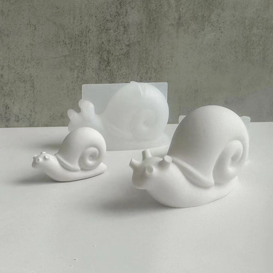 Candle Making Activity - Snail Animal Silicone Mold DIY Aromatherapy