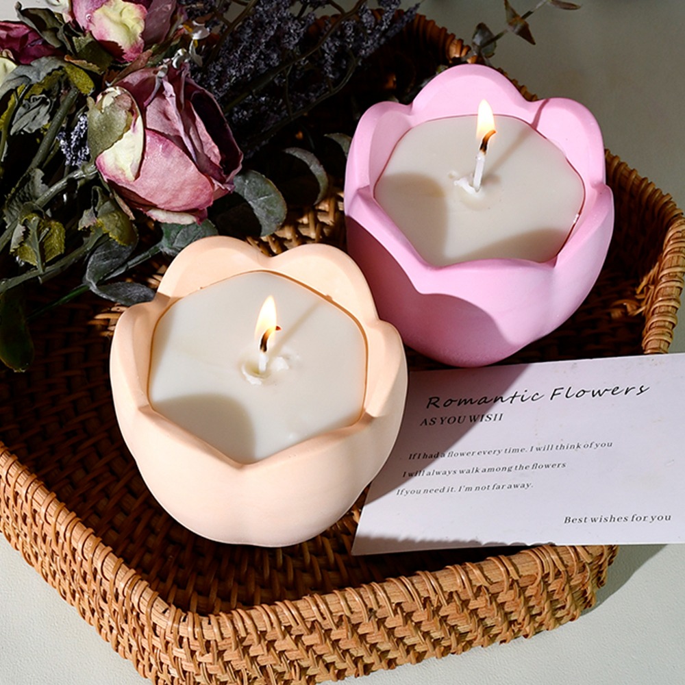 Tulip Candle Holder Silicone M - Kraft Box Candle ulasan dan harga