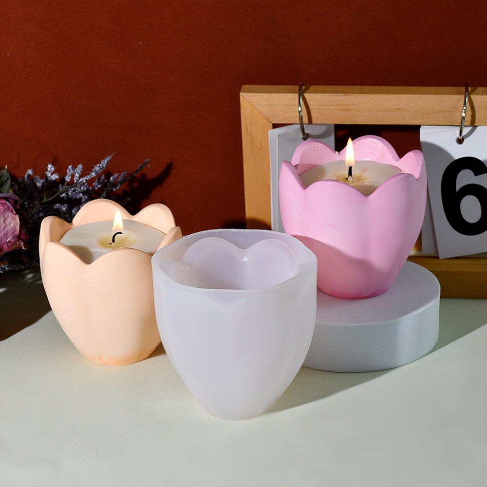 Tulip Candle Holder Silicone M - Kraft Box Candle ulasan dan harga