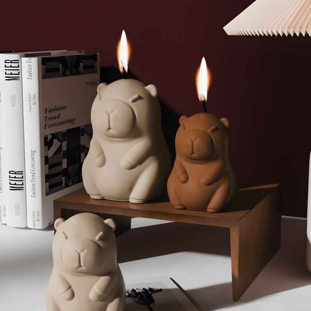 Standing Capybara Scent Candle - Candle Making Activity ulasan dan harga