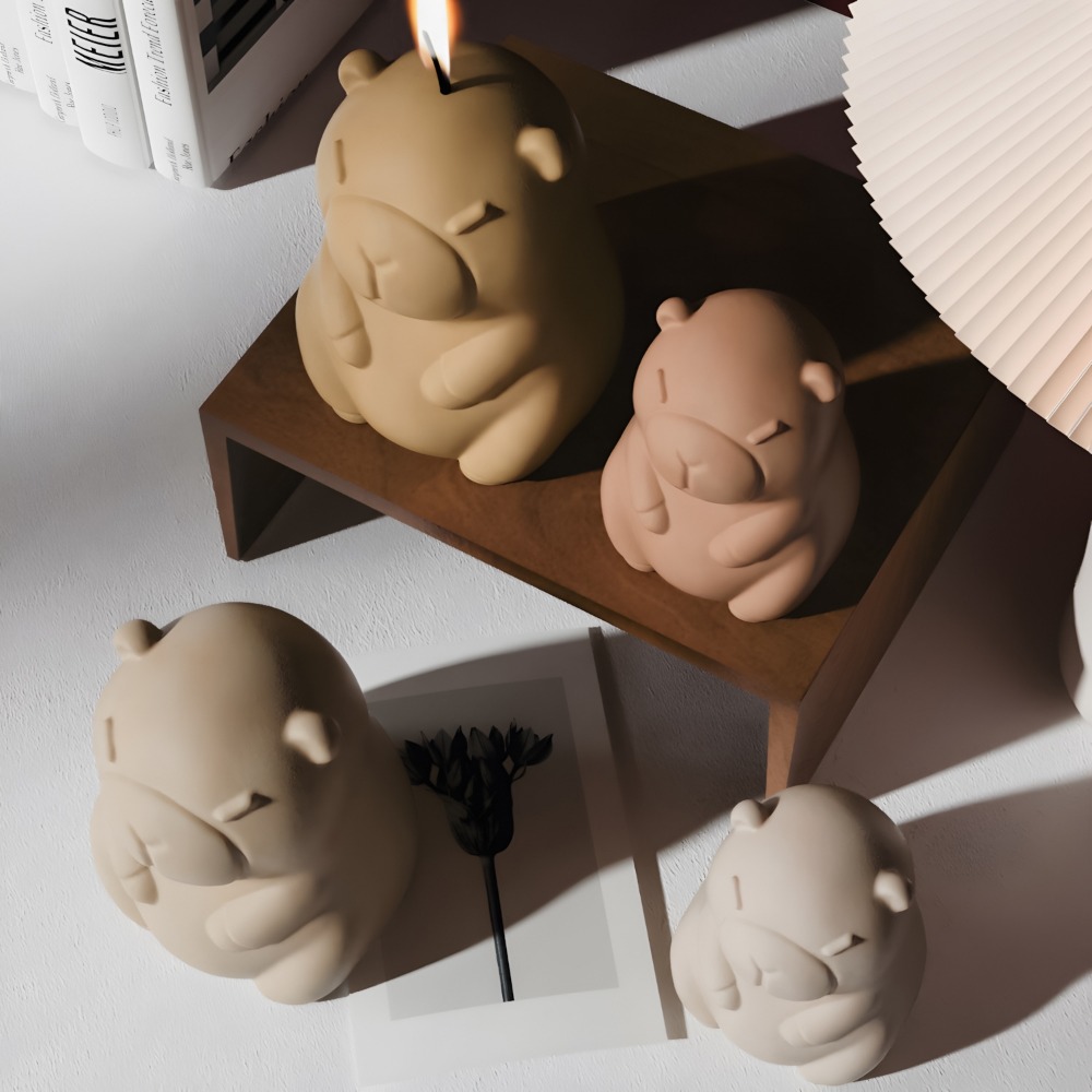 Standing Capybara Scent Candle - Candle Making Activity ulasan dan harga