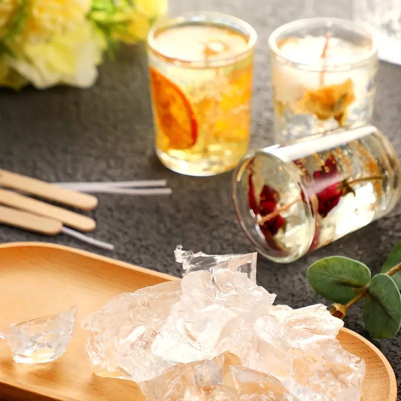 Transparent Crystal Wax, Jelly - Candle Making Activity ulasan dan harga