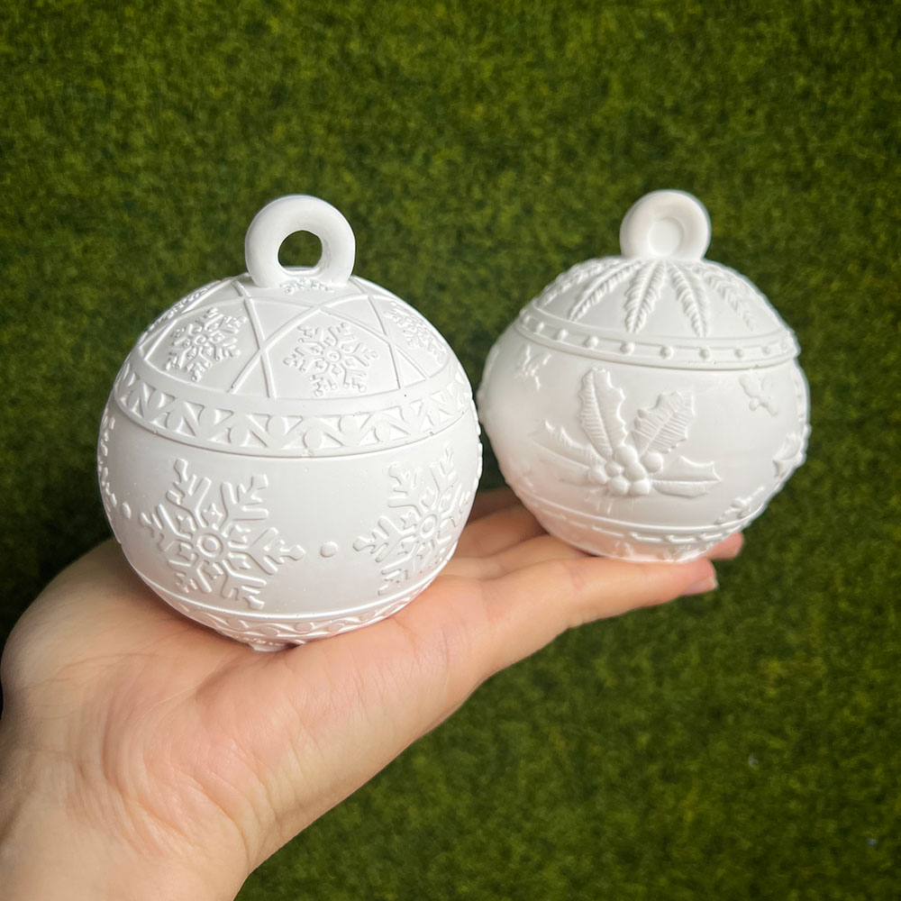 Christmas Round Ball Candle Ja - Kraft Box Candle ulasan dan harga