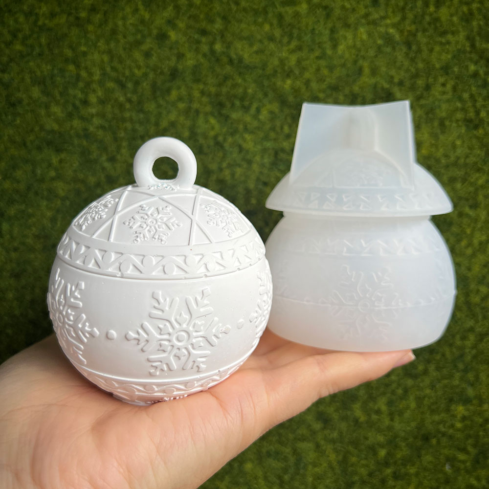 Christmas Round Ball Candle Ja - Kraft Box Candle ulasan dan harga