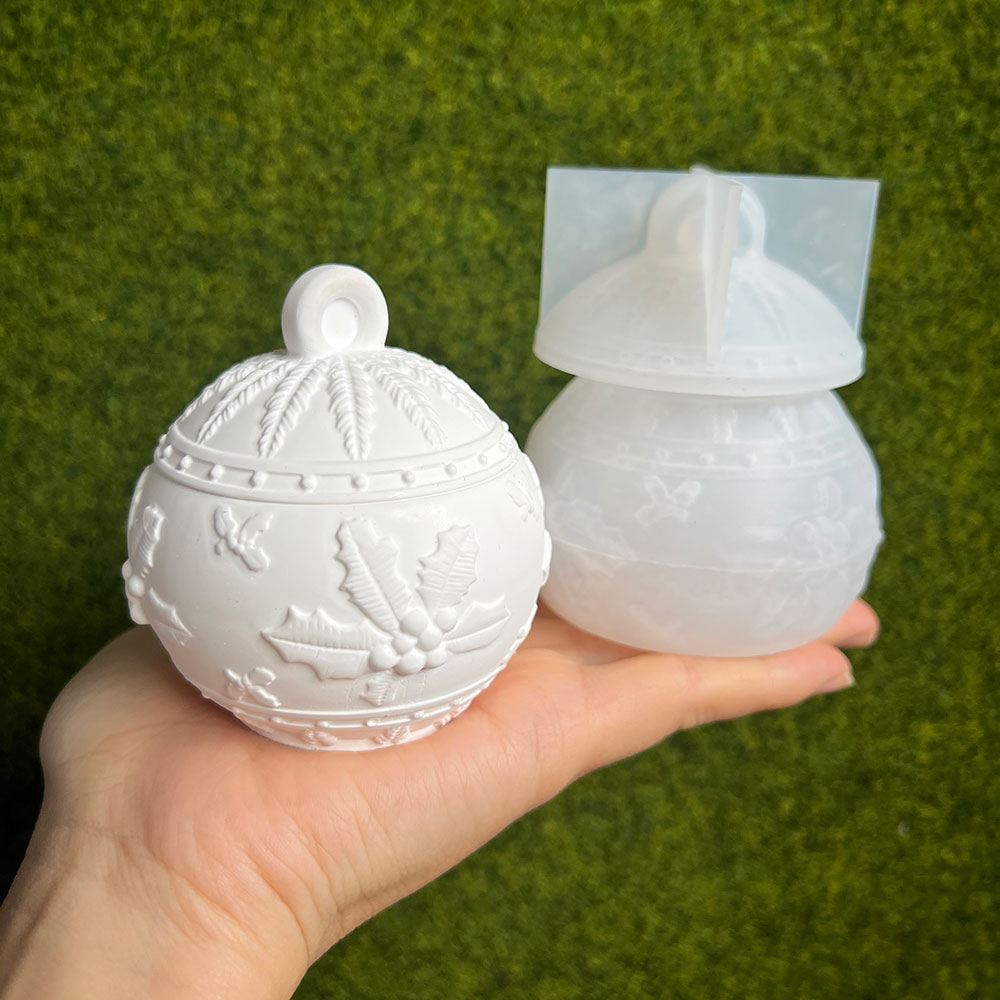 Christmas Round Ball Candle Ja - Kraft Box Candle ulasan dan harga