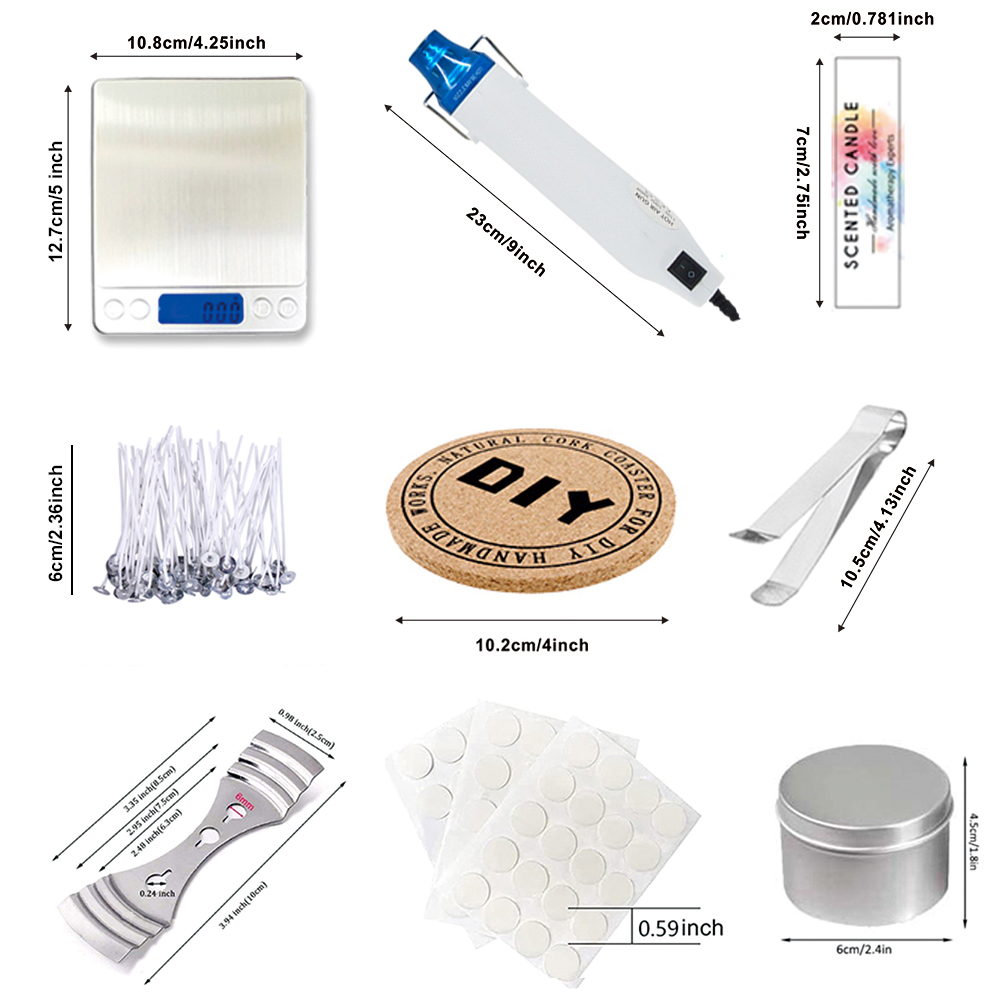 DIY Candle Craft Tools Kit wit - Candle Making Activity ulasan dan harga