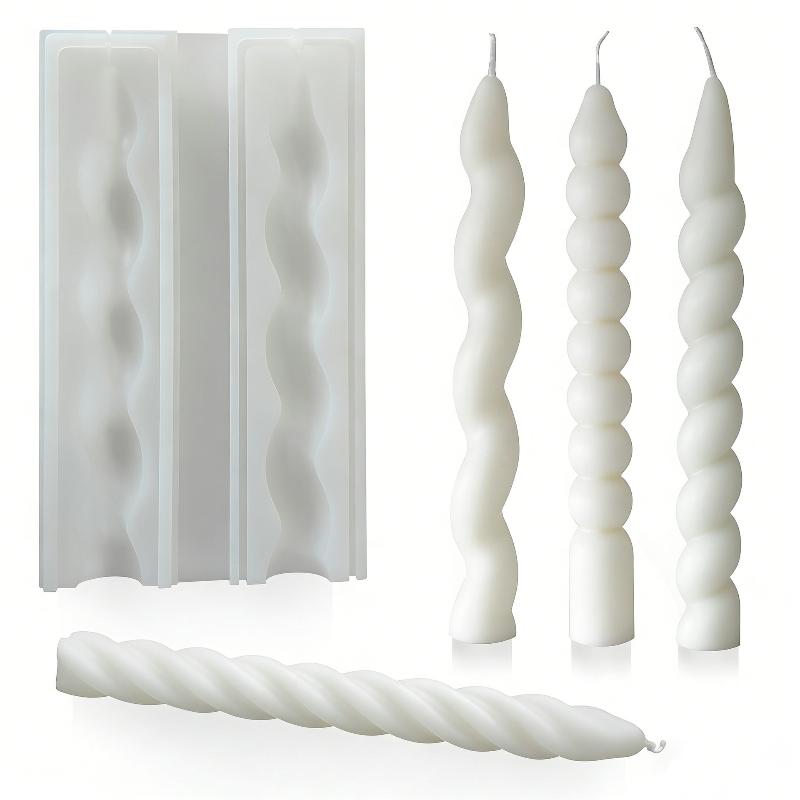 Long Spiral Silicone Candle Mo - Candle Making Activity ulasan dan harga