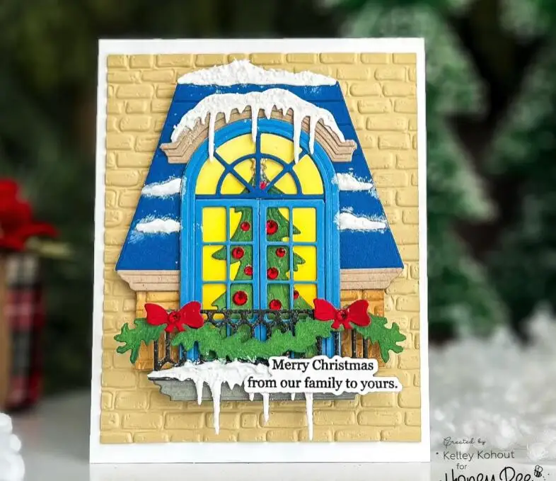 2024 New Christmas House Windo - Kraft Box Candle ulasan dan harga