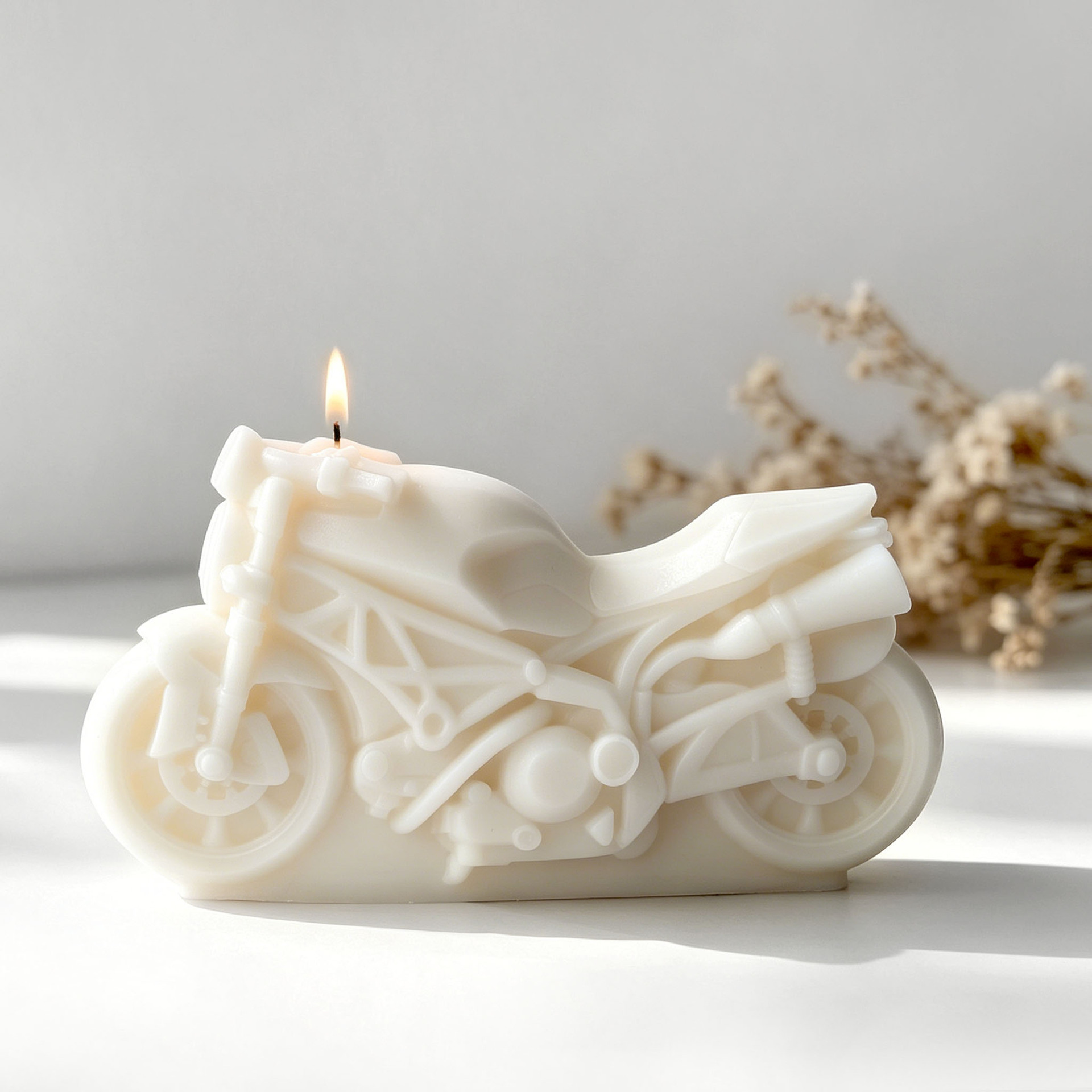 Motorcycle Design Candle Silic - Candle Making Activity ulasan dan harga