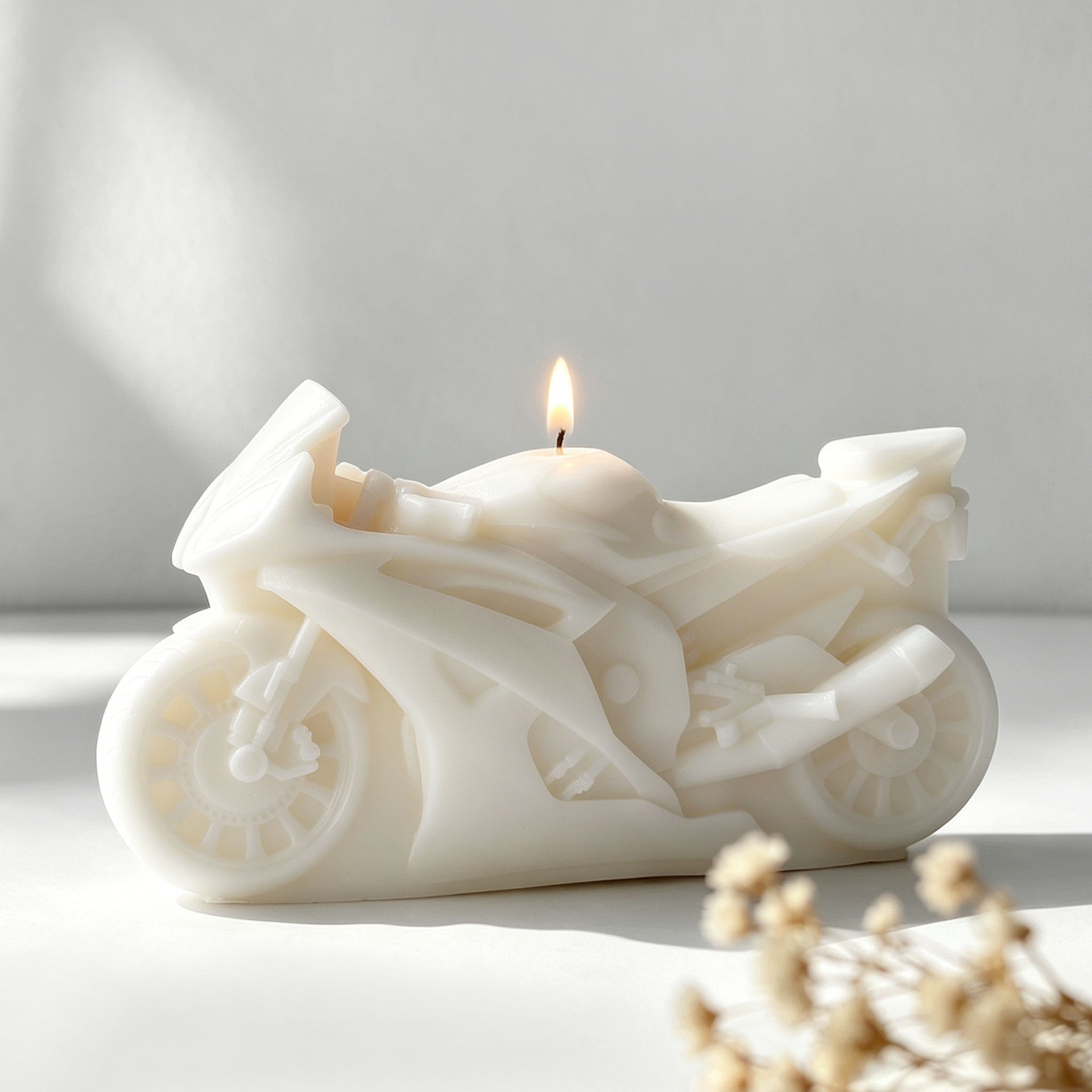 Motorcycle Design Candle Silic - Candle Making Activity ulasan dan harga