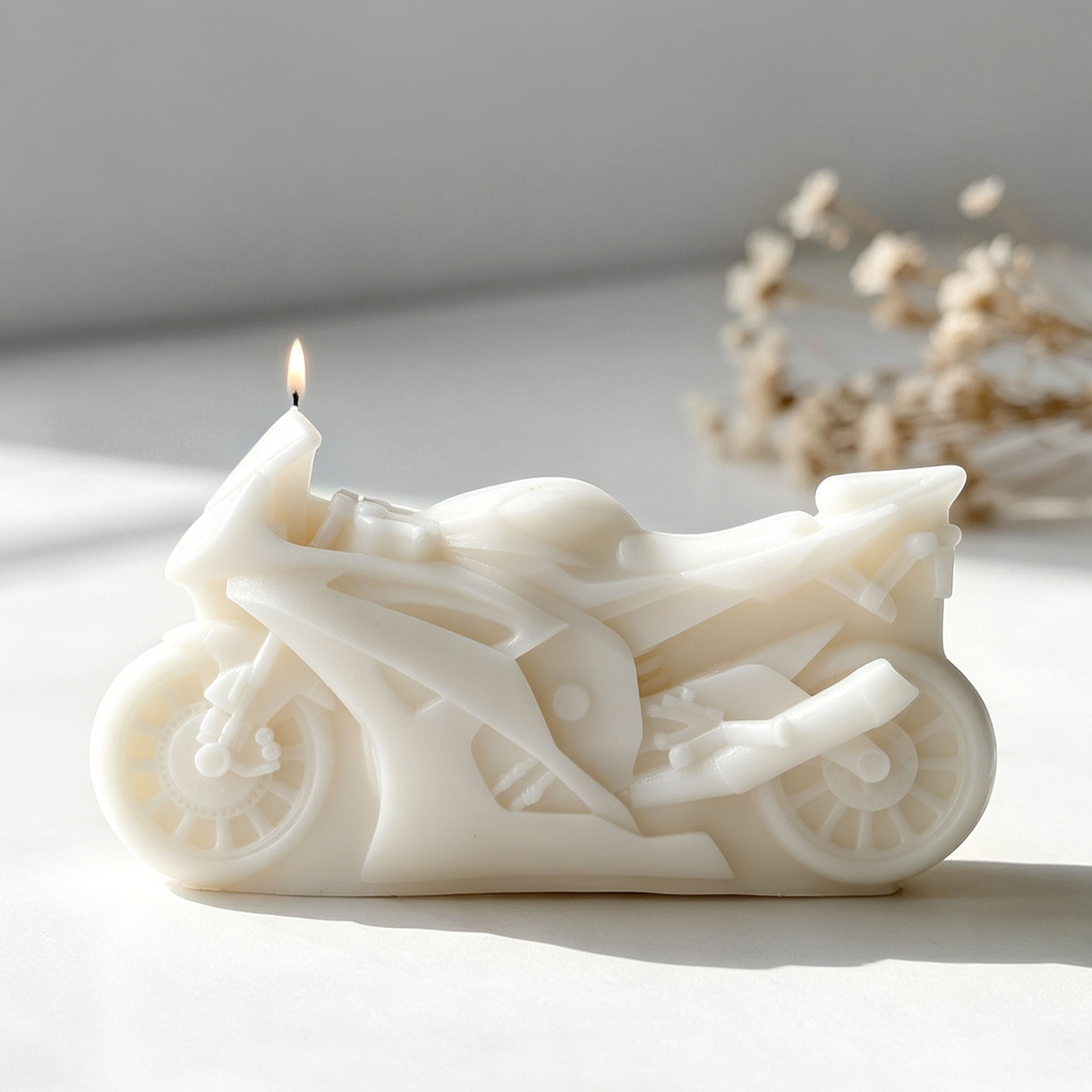Motorcycle Design Candle Silic - Candle Making Activity ulasan dan harga