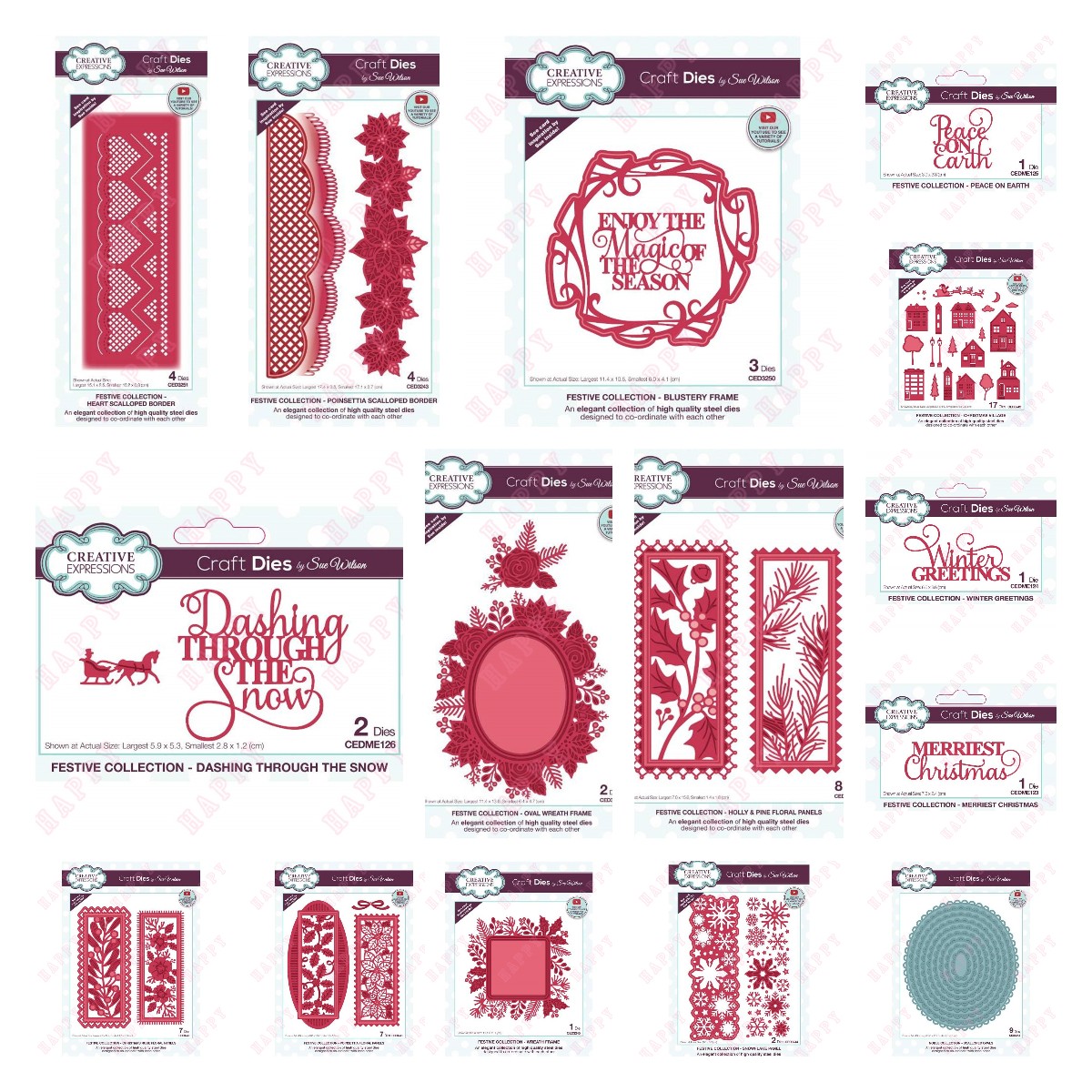 Metal Cutting Dies Christmas E - Kraft Box Candle ulasan dan harga