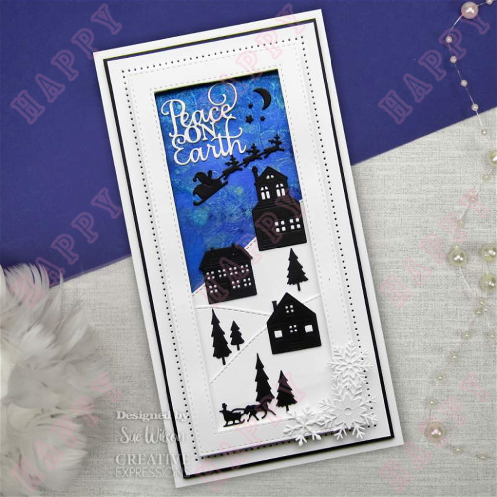 Metal Cutting Dies Christmas E - Kraft Box Candle ulasan dan harga
