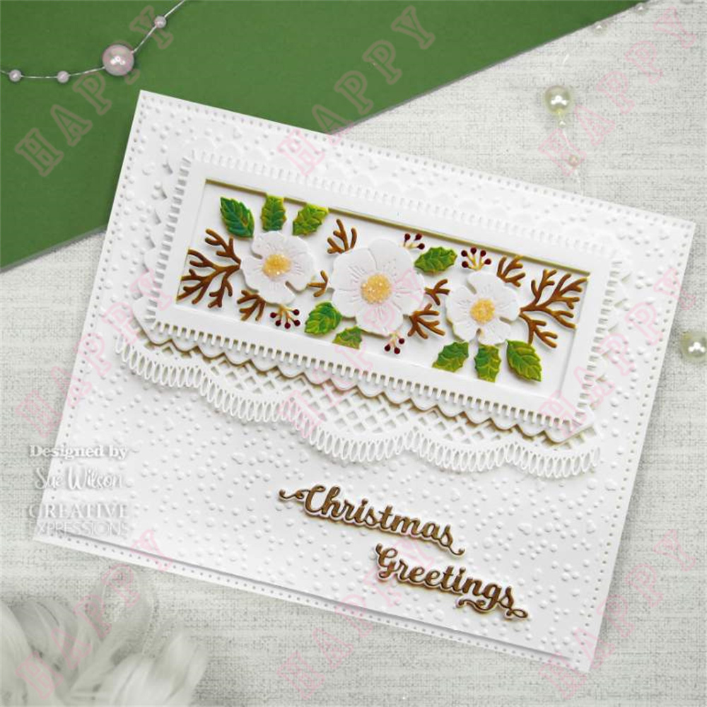 Metal Cutting Dies Christmas E - Kraft Box Candle ulasan dan harga