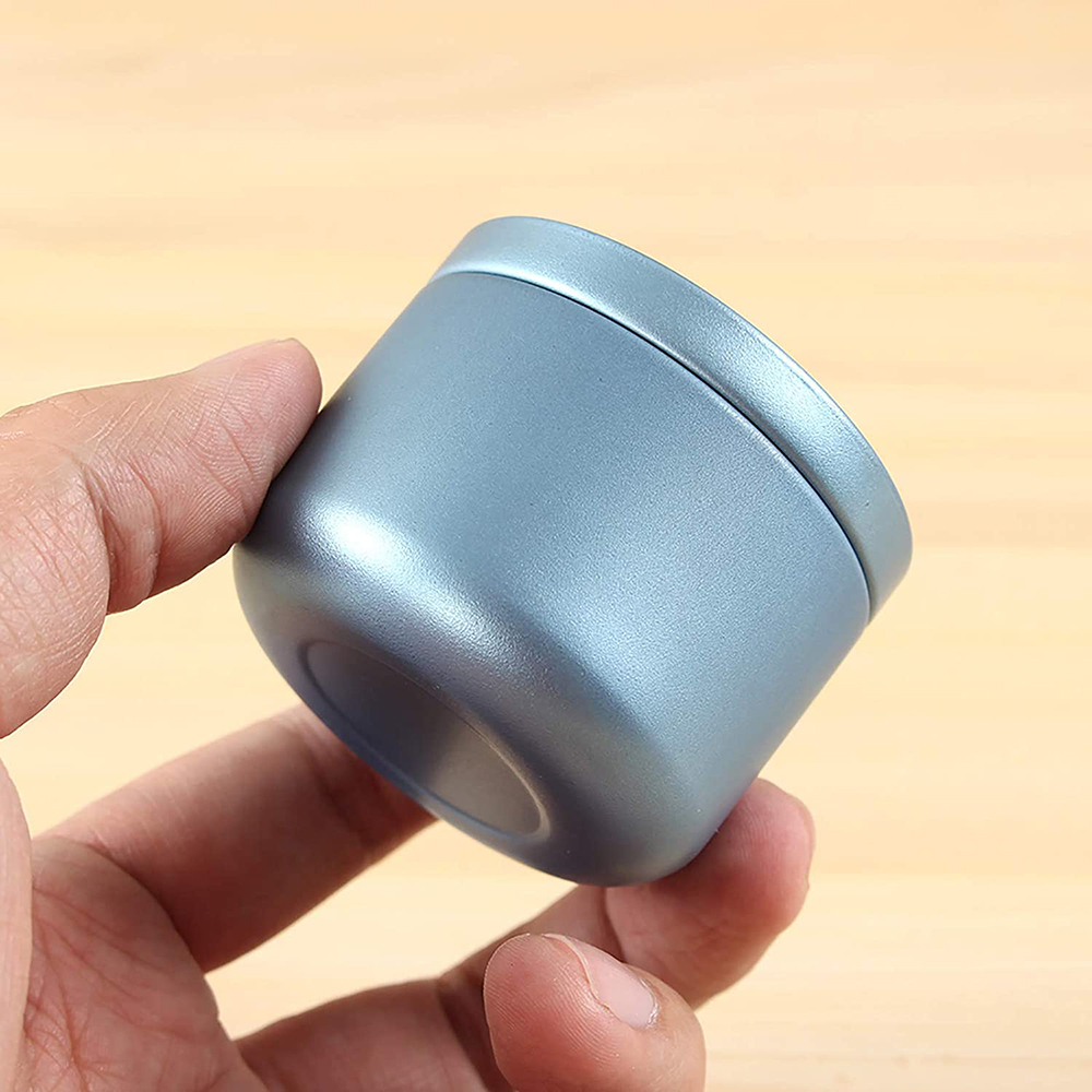 Tea Can with Airtight Lids Tin - Kraft Box Candle ulasan dan harga