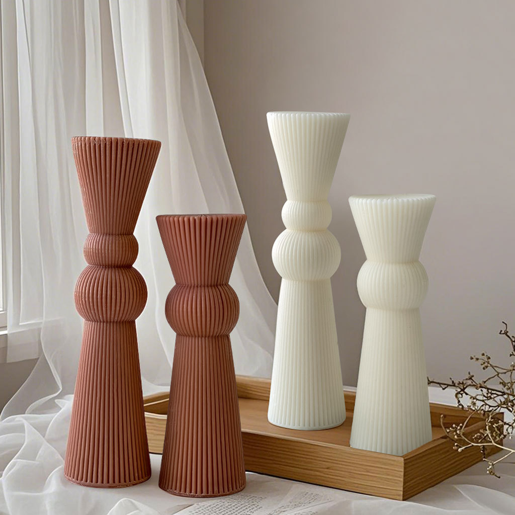 DIY Long Rod Striped Pillar Ca - Candle Making Activity ulasan dan harga