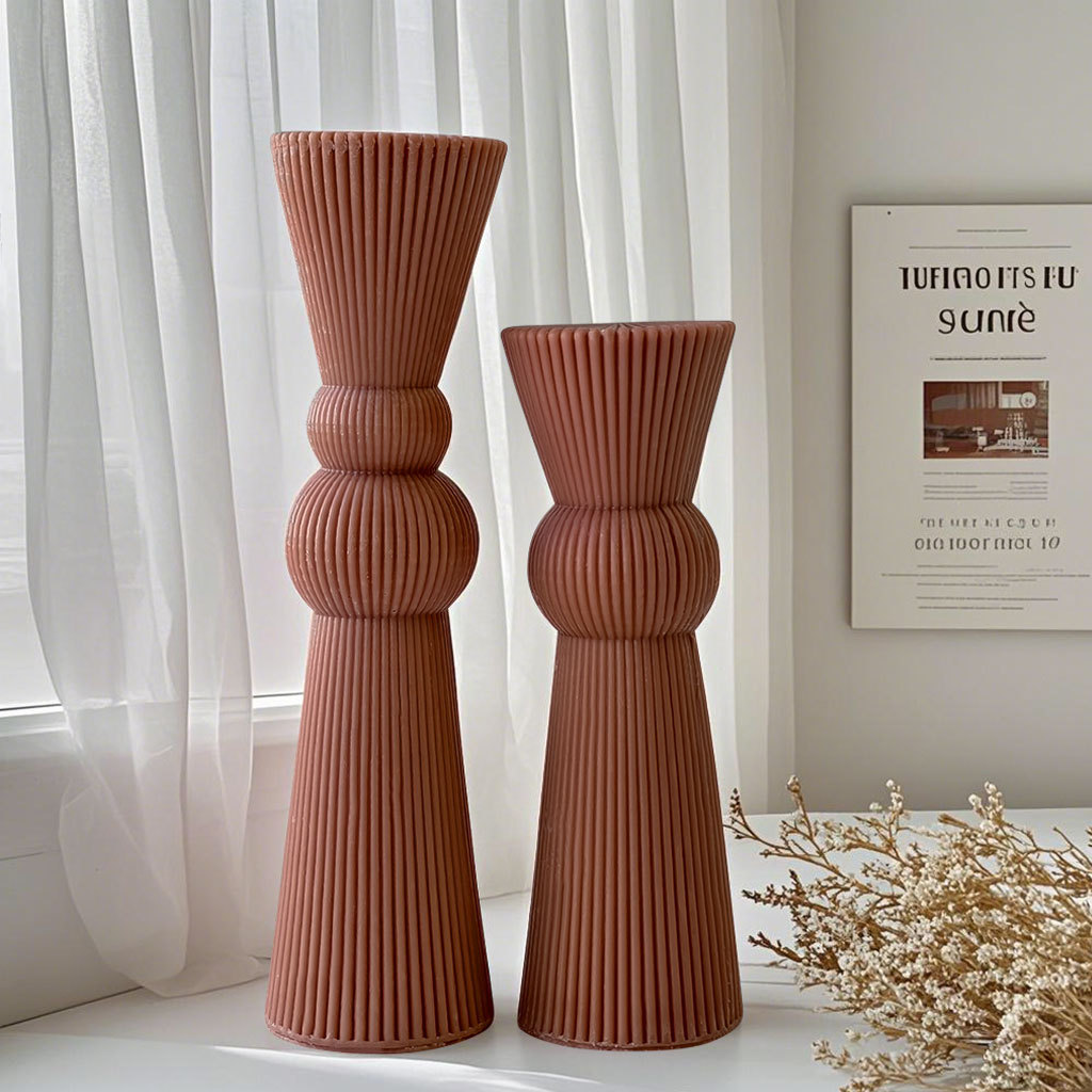 DIY Long Rod Striped Pillar Ca - Candle Making Activity ulasan dan harga