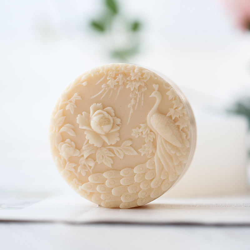 Peacock Flower Pattern Silicon - Candle Making Activity ulasan dan harga