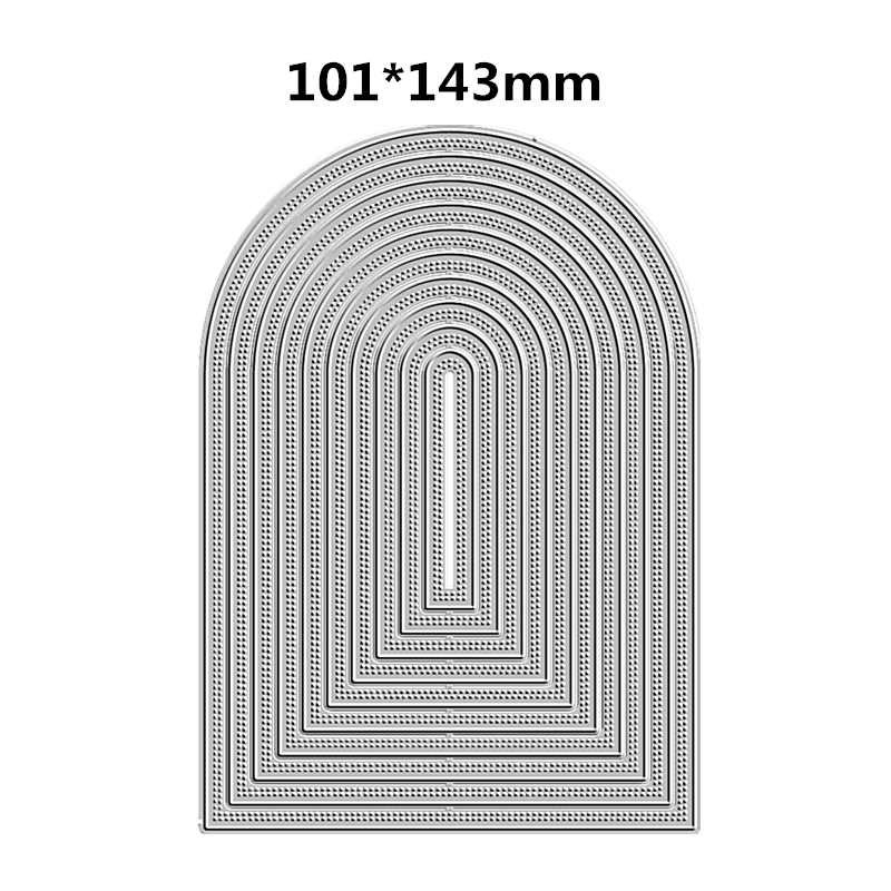 Double Pierced A6 Arches Metal - Kraft Box Candle ulasan dan harga
