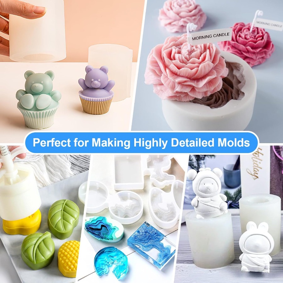Silicone Mold Making Kit, 38.8 - Candle Making Activity ulasan dan harga
